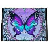 Sublimatie Vlinder met Achtergrond Groot Cadeauzakje (Voorkant)