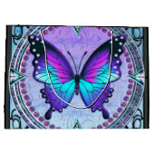 Sublimatie Vlinder met Achtergrond Groot Cadeauzakje (Achterkant)