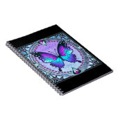 Sublimatie Vlinder met Achtergrond Notitieboek (Rechterzijde)