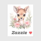 Sublimatische hert sticker (Vel)