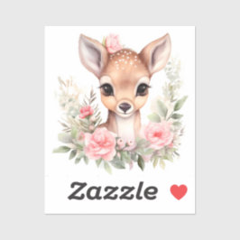 Sublimatische hert sticker