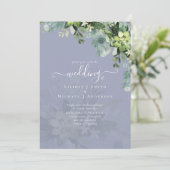 Sublime Dusty Blue GREENERY Eucalyptus WEDDING (Staand voorkant)