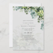 Sublime Dusty Blue GREENERY Eucalyptus WEDDING (Voorkant)