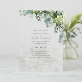 Sublime Dusty Blue GREENERY Eucalyptus WEDDING (Staand voorkant)