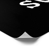 Sublime Funny Submarine Fruit Limoen Pun Dark BG Poster (Hoek)