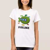 Sublime Funny Submarine Fruit Limoen Pun T-shirt (Voorkant)
