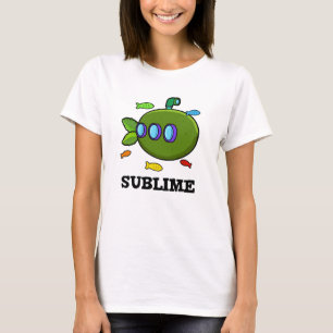 Sublime Funny Submarine Fruit Limoen Pun T-shirt