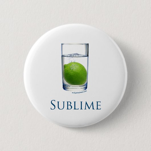 Sublime grappig ronde button 5,7 cm (Voorkant)
