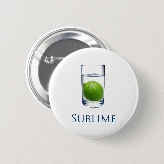 Sublime grappig ronde button 5,7 cm (Voorkant /achterkant)