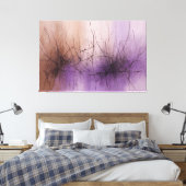 Sublime Netwerken de Dans van Lijnen  Canvas Afdruk (Insitu (Slaapkamer))