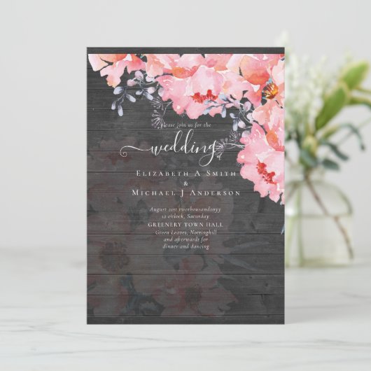 Sublime Pink Blossom WEDDING SUITE - BEGROTING (Staand voorkant)