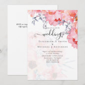 Sublime Pink Blossom WEDDING SUITE - BEGROTING (Voorkant / Achterkant)