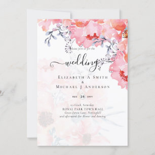 Sublime Pink Blossom WEDDING SUITE - BEGROTING