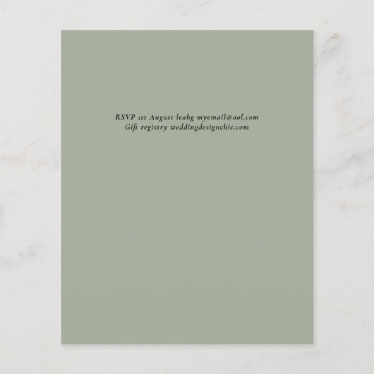 Sublime Pink Blossom WEDDING SUITE - BEGROTING (Achterkant)