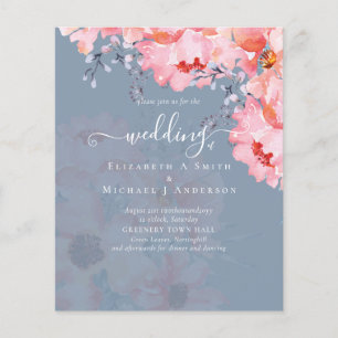 Sublime Pink Blossom WEDDING SUITE - BEGROTING Flyer
