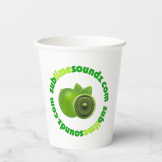 Sublime Soundz Circular Logo Mok Papieren Bekers