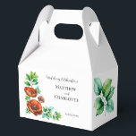 Sublime Watercolor Rode Klaprozen in Vintage Stijl Bedankdoosjes<br><div class="desc">Sublime Watercolor Rode Klaprozen in Vintage Stijl is een ontwerp gemaakt met grafische elementen en waterverf. Het is geschikt voor degenen die van felle gekleurde klaprozen en bloemen houden.</div>