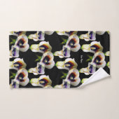 Sublime Waterverf Arum Calla Lilies Bad Handdoek (Handdoek)