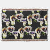 Sublime Waterverf Arum Calla Lilies Deken (Voorkant)