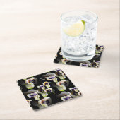 Sublime Waterverf Arum Calla Lilies Kartonnen Onderzetters (Insitu)