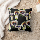 Sublime Waterverf Arum Calla Lilies Kussen (Deken)