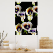 Sublime Waterverf Arum Calla Lilies Poster (Keuken)