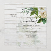 Sublime Wedding Suite - White Roses (Voorkant / Achterkant)