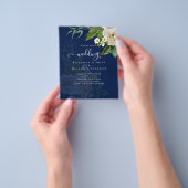 Sublime Wedding Suite - White Roses Flyer (Hand)