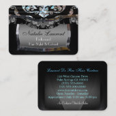 Sublte Elegance Professional Round Visitekaartje (Voorkant / Achterkant)