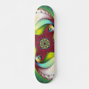 Subltle Glow - Fractal Art Persoonlijk Skateboard