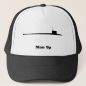 SubMan omhoog Trucker Pet (Voorkant)