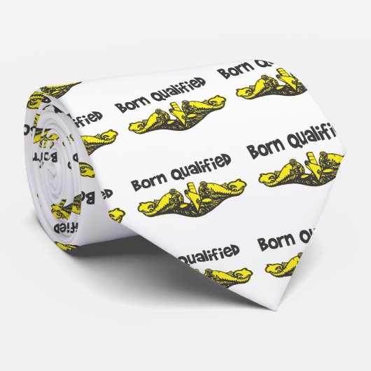 Submarine Dolphin Insignia Stropdas (Opgerold)