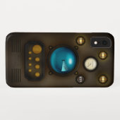 Submarine Ship Control Room Steampunk Tech Case-Mate iPhone Case (Achterkant (horizontaal))