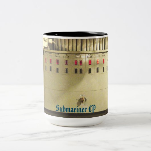 Submariner CP-Mok Tweekleurige Koffiemok (Center)