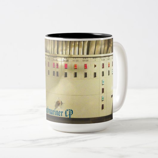 Submariner CP-Mok Tweekleurige Koffiemok (Voorkant rechts)
