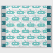 Submarines & Sharks Cadeaupapier (Vlak)