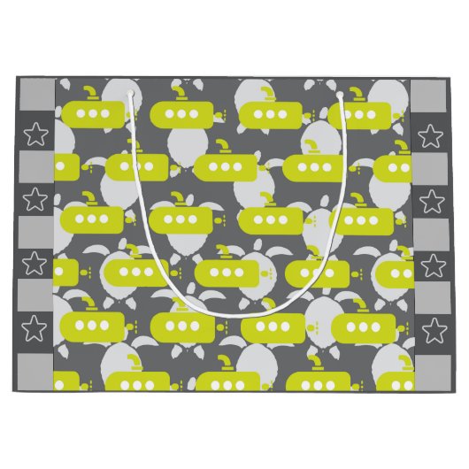 Submarines & Turtles Groot Cadeauzakje (Voorkant)