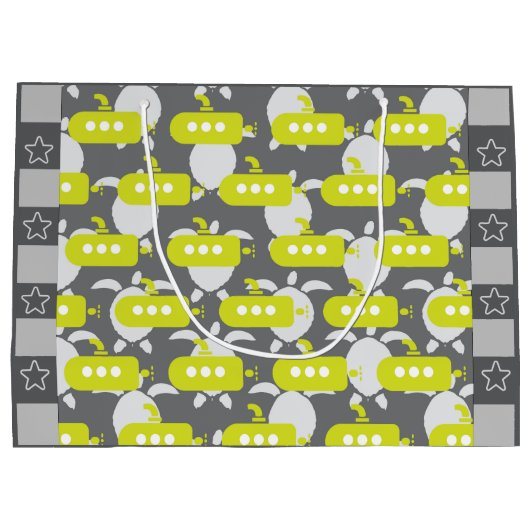 Submarines & Turtles Groot Cadeauzakje (Achterkant)