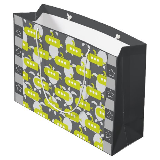 Submarines & Turtles Groot Cadeauzakje (Achterkant Gekanteld)