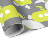 Submarines & Turtles Wrapping Paper Cadeaupapier (Rol Hoek)