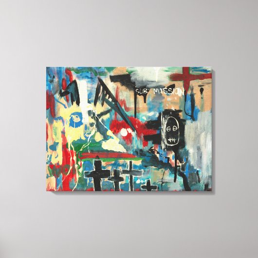 submission. canvas afdruk (Voorkant)