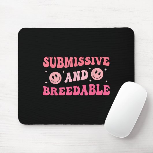 Submissive And Breedable Groovy - Uni-adults, Blac Muismat (Met muis)
