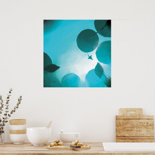 Subnautica - Aquatic Ballad Poster (Keuken)