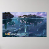 Subnautica Floating Island Poster (Voorkant)