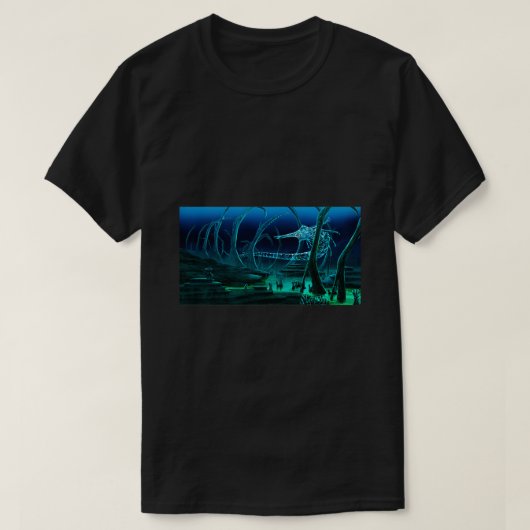 Subnautica Ghost Reaper T-shirt (Design voorkant)