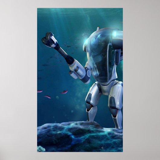 subnautica poster (Voorkant)