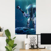 subnautica poster (Thuiskantoor)