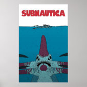 Subnautica spel - Film Poster (Voorkant)