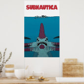 Subnautica spel - Film Poster (Keuken)