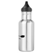 Suboptimale instap peddel voor kayak waterfles  (Rechts)